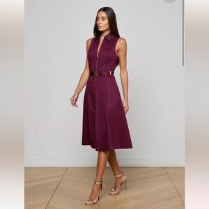 L’AGENCE Kylo poplin shirt dress